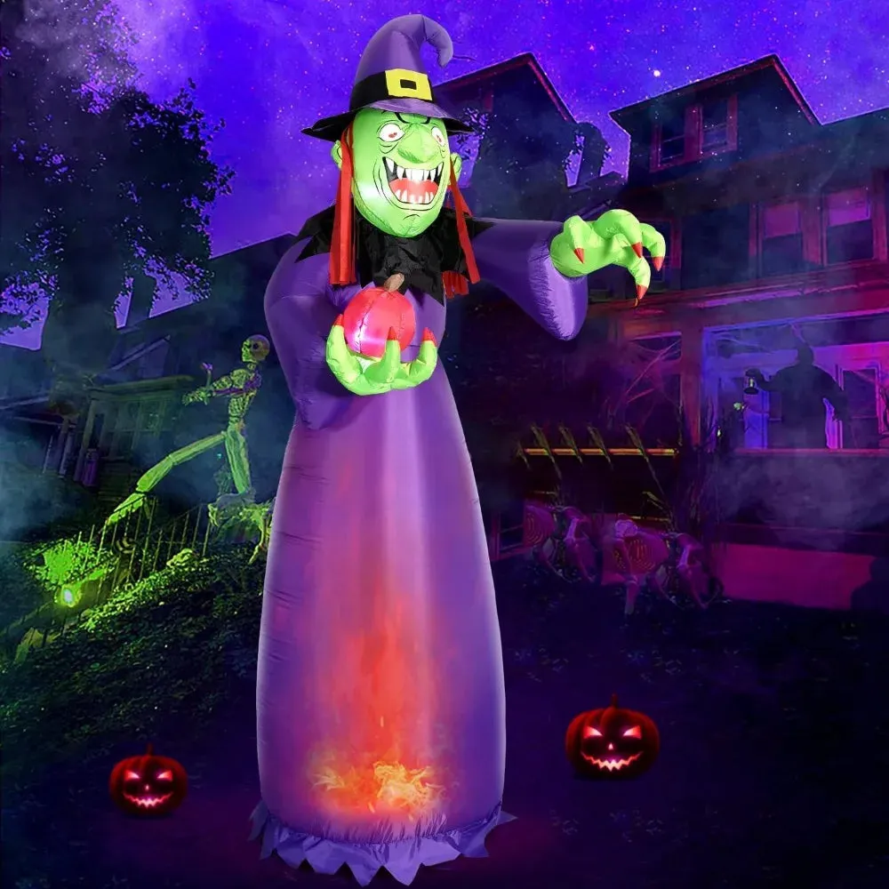 10FT Towering Terror Halloween Inflatable – Scary Outdoor Blow-Up Decoration