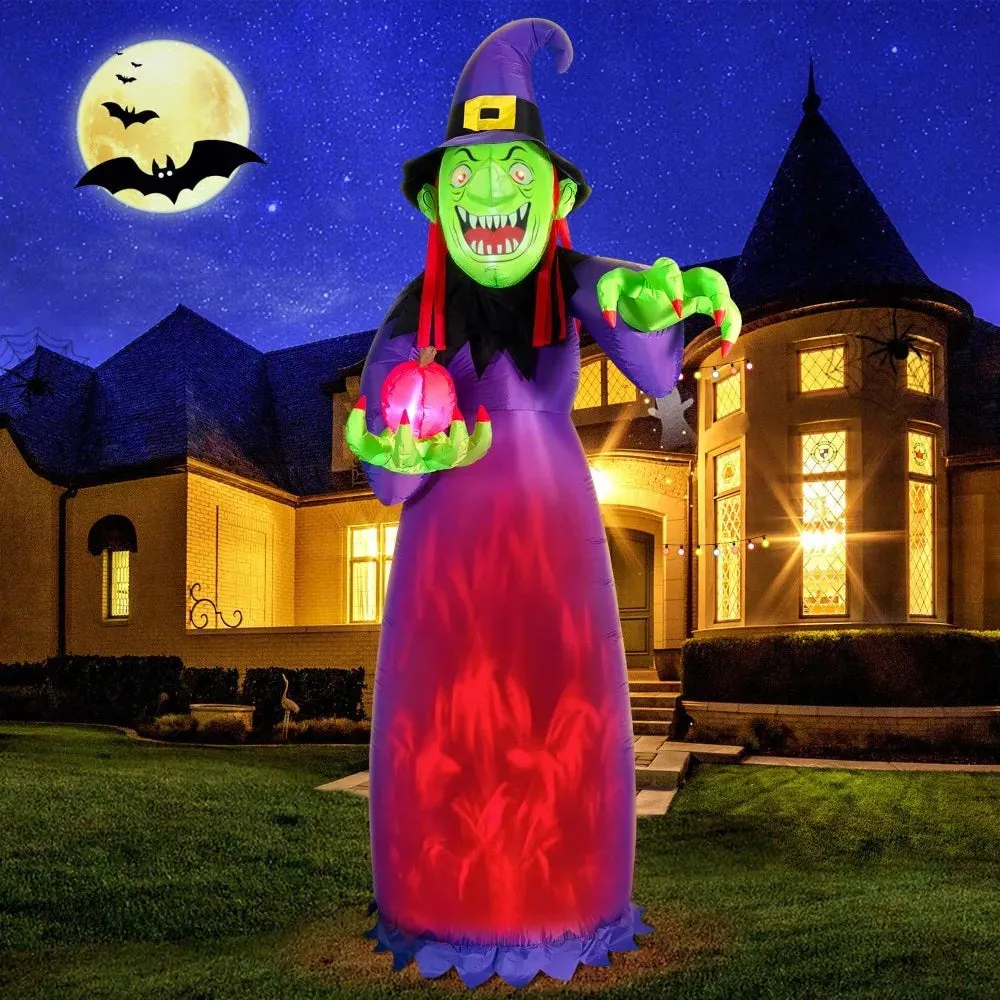 10FT Towering Terror Halloween Inflatable – Scary Outdoor Blow-Up Decoration