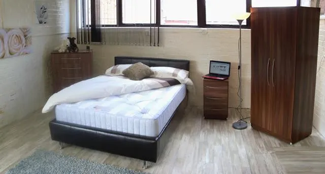 4 Star Double Faux Leather Landlord Package 1 Bed