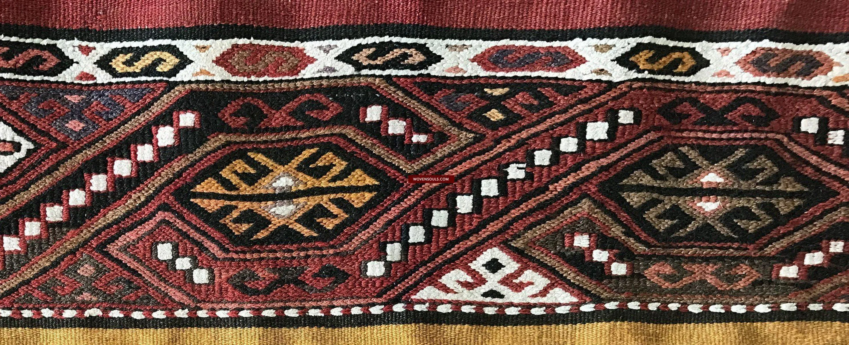 804 SOLD Old Anatolian Chuval - Striking Colors