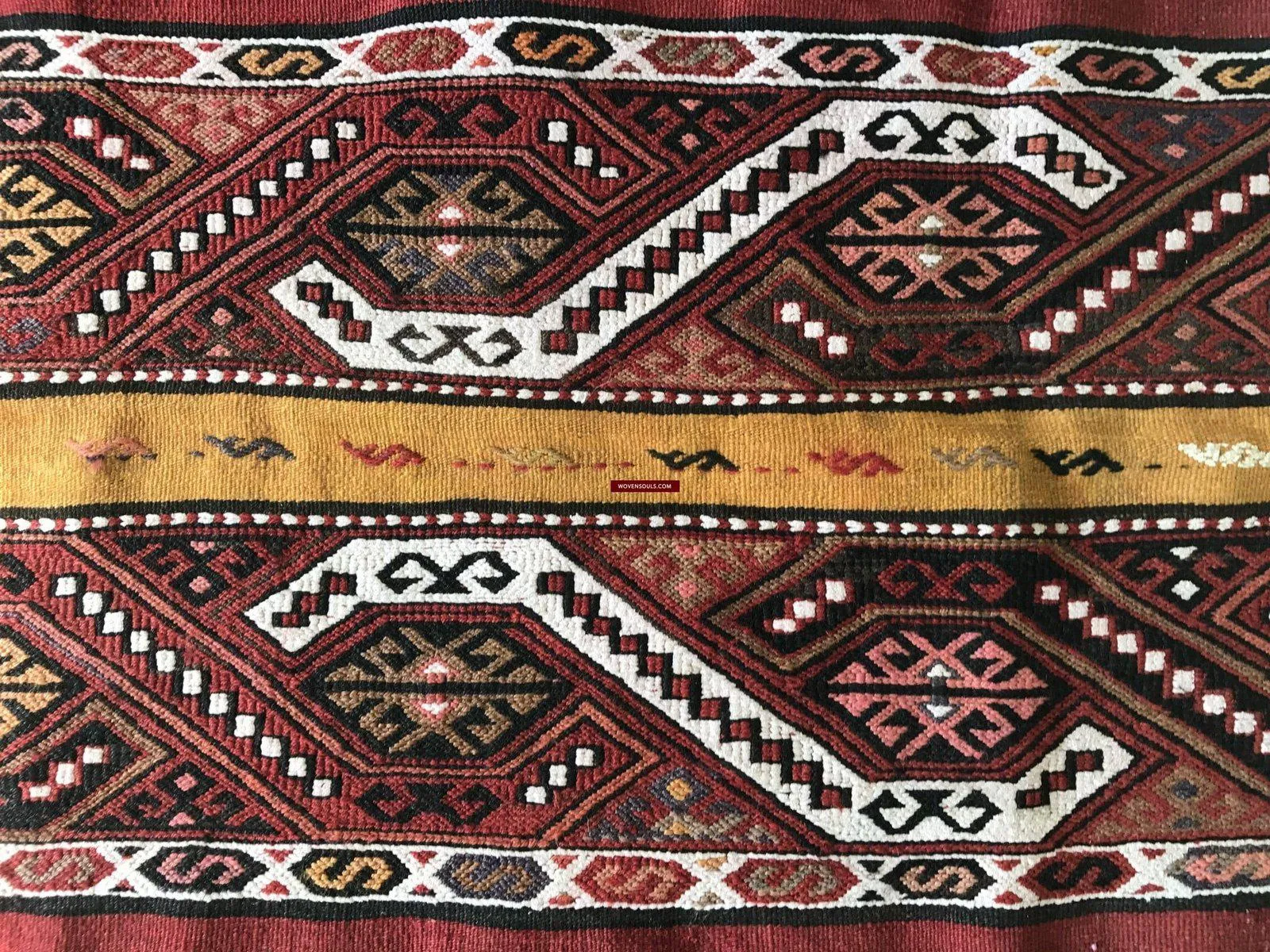 804 SOLD Old Anatolian Chuval - Striking Colors