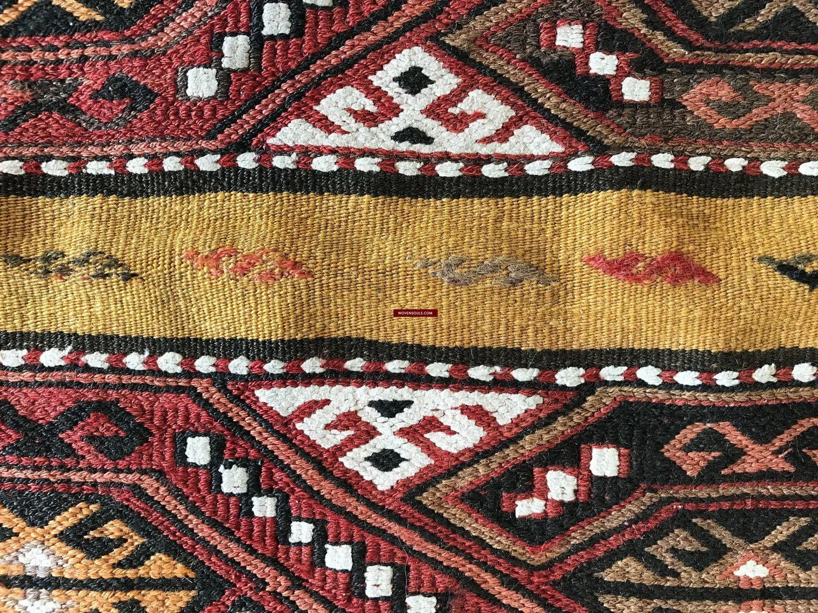804 SOLD Old Anatolian Chuval - Striking Colors