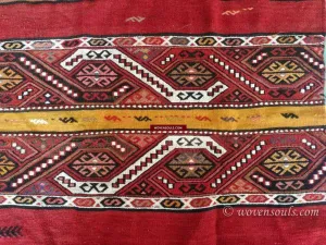 804 SOLD Old Anatolian Chuval - Striking Colors