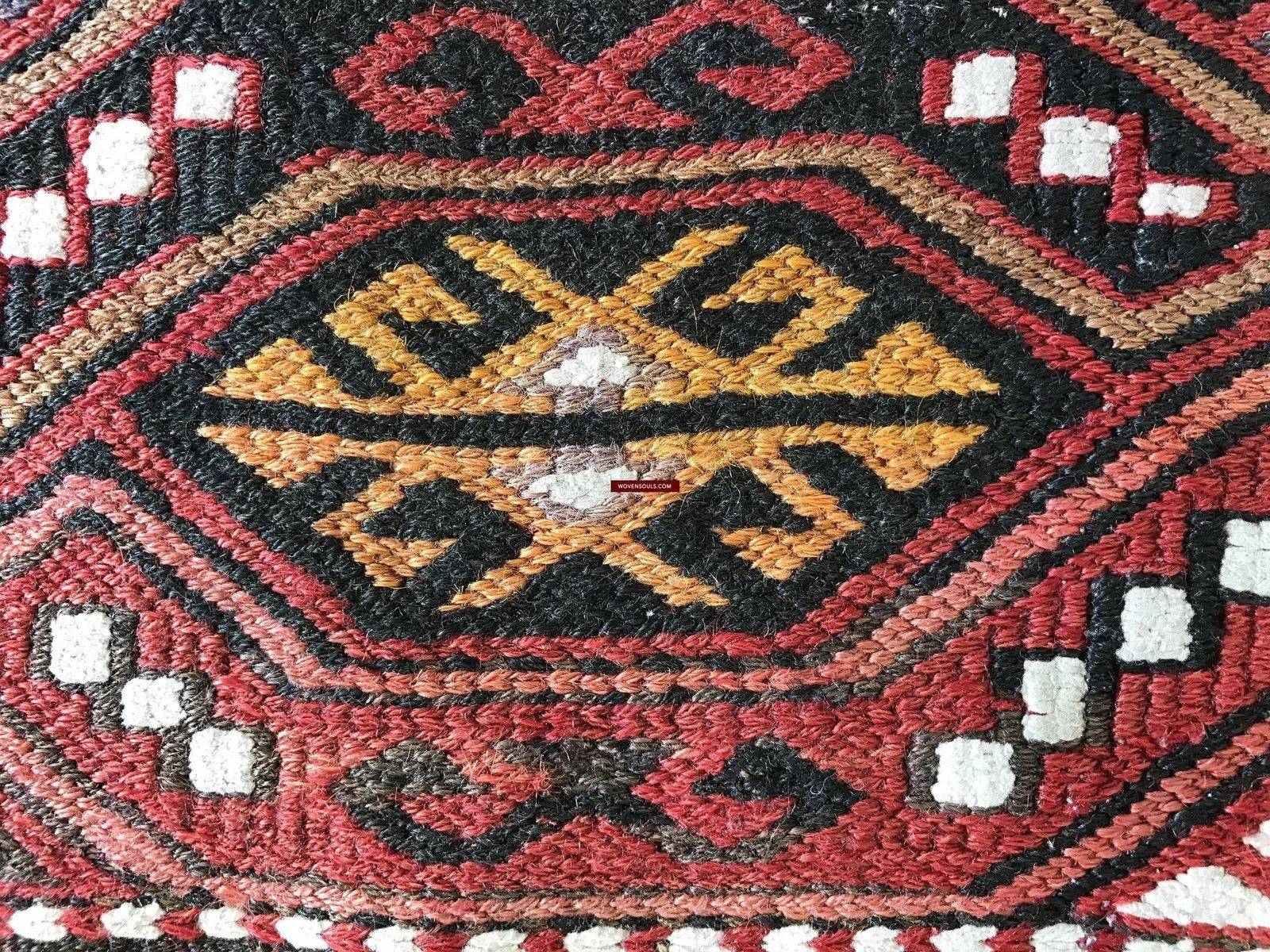 804 SOLD Old Anatolian Chuval - Striking Colors