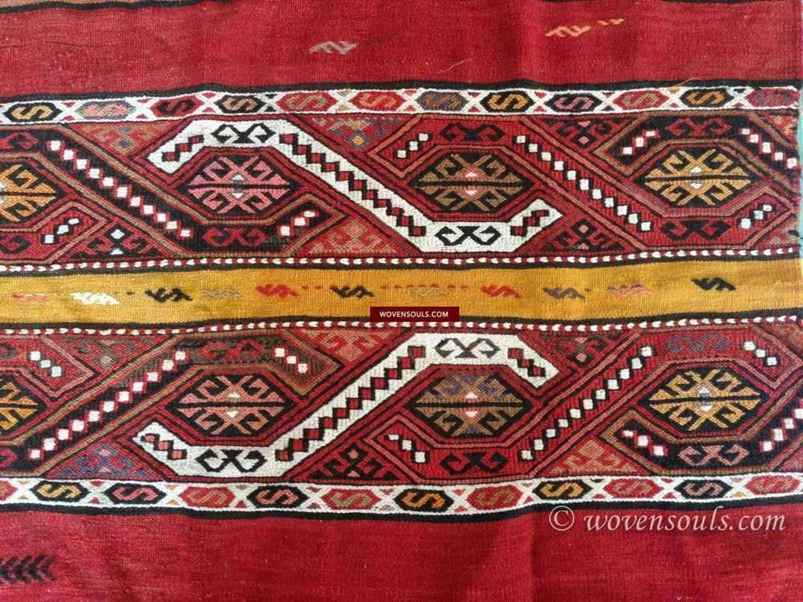 804 SOLD Old Anatolian Chuval - Striking Colors