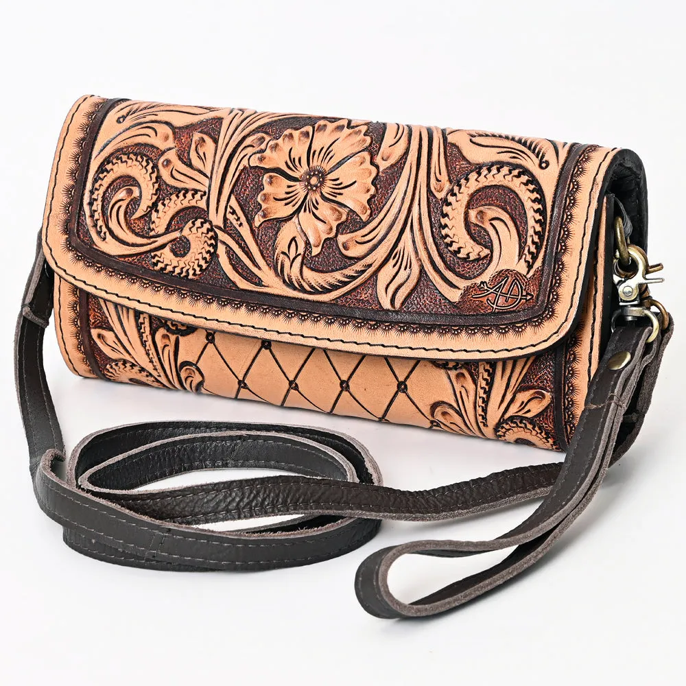 ADBGA358 American Darling Hand Tooled Genuine Leather Women Bag Western Handbag Purse