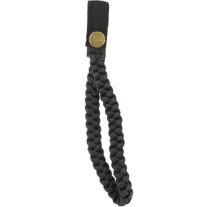 Add a Cane Wrist Strap with Snap - Braided Faux Leather