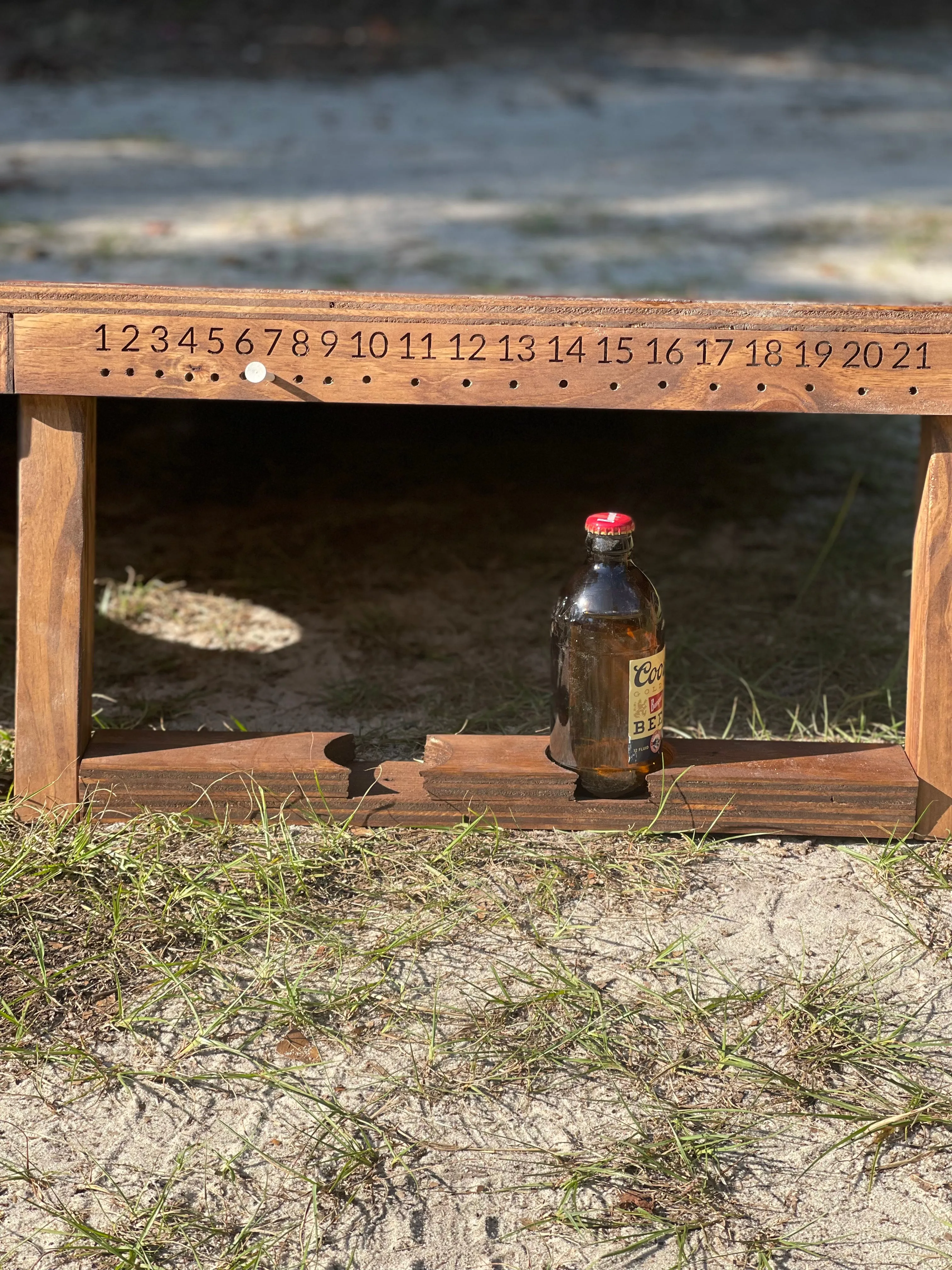 ADD-ON Laser Engraved Scorekeeper and Drink Holder