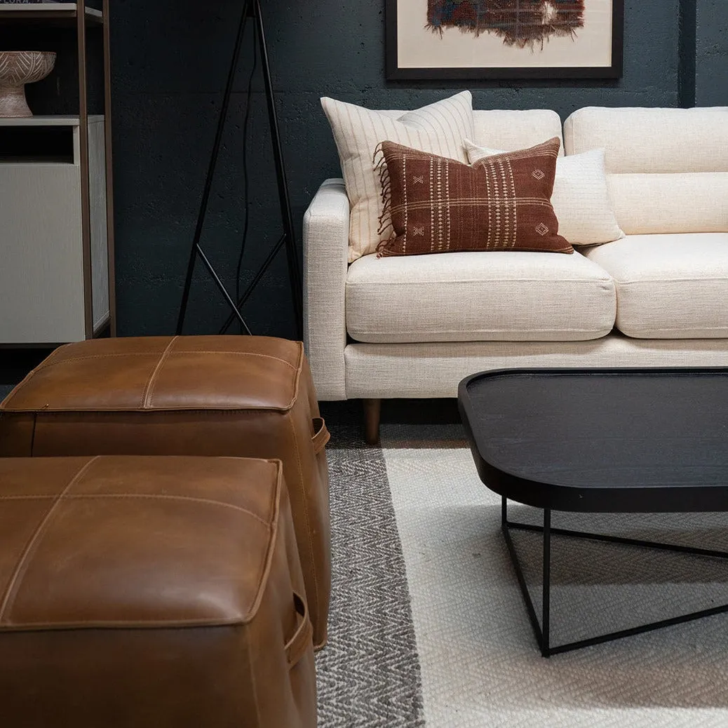 Aiden Ottoman / Tan