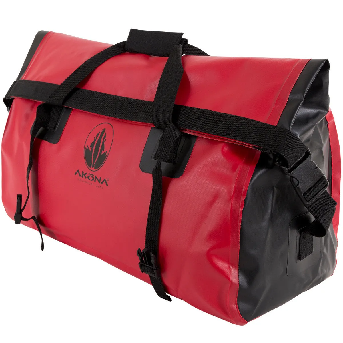 Akona Large Dry Bag Duffel with Roll Top and Compression Straps