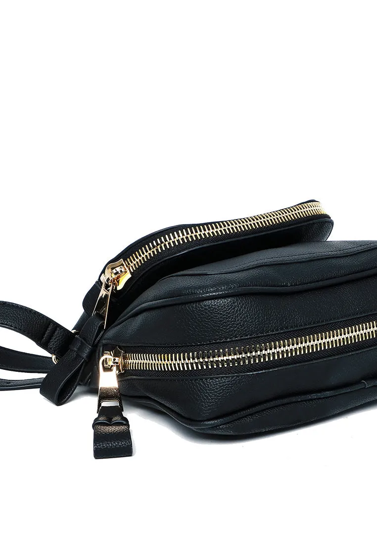 Andie Saddle Bag (Black)