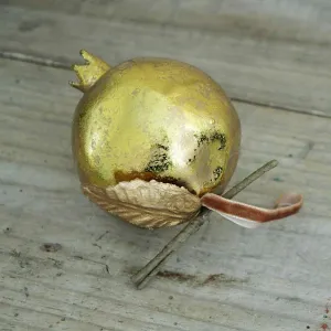 Antique Gold Pomegranate Decoration