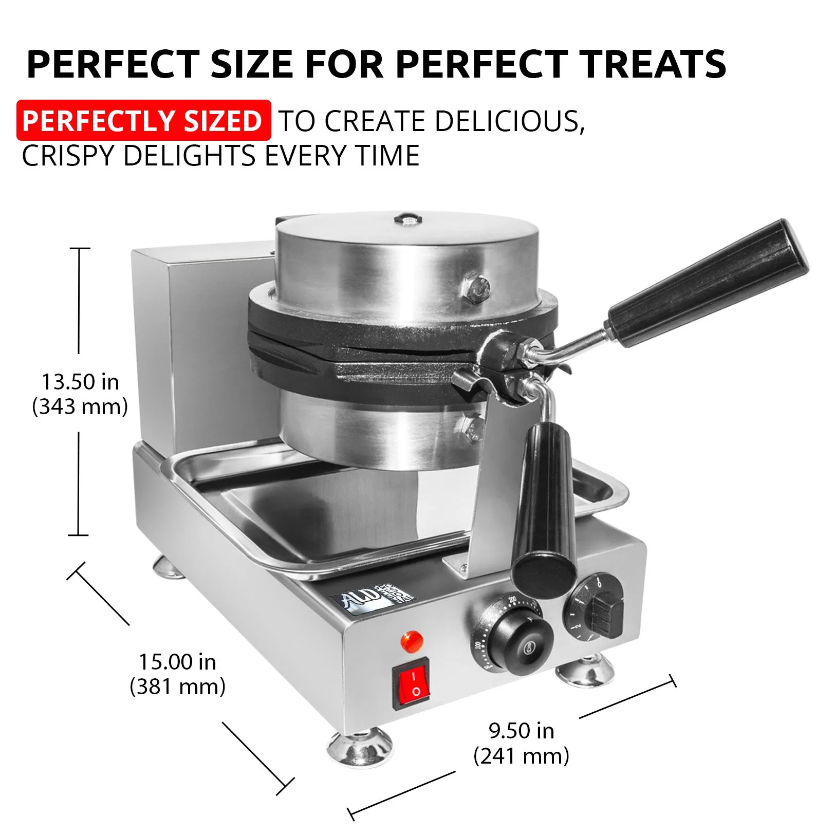 AP-127 AP-124 Bubble Waffle Maker Machine | Improved Digital Thermostat | Commercial Waffle Iron | 110V | Egg Waffle Machine | Improved Manual Thermostat | 360 Rotated Mechanism