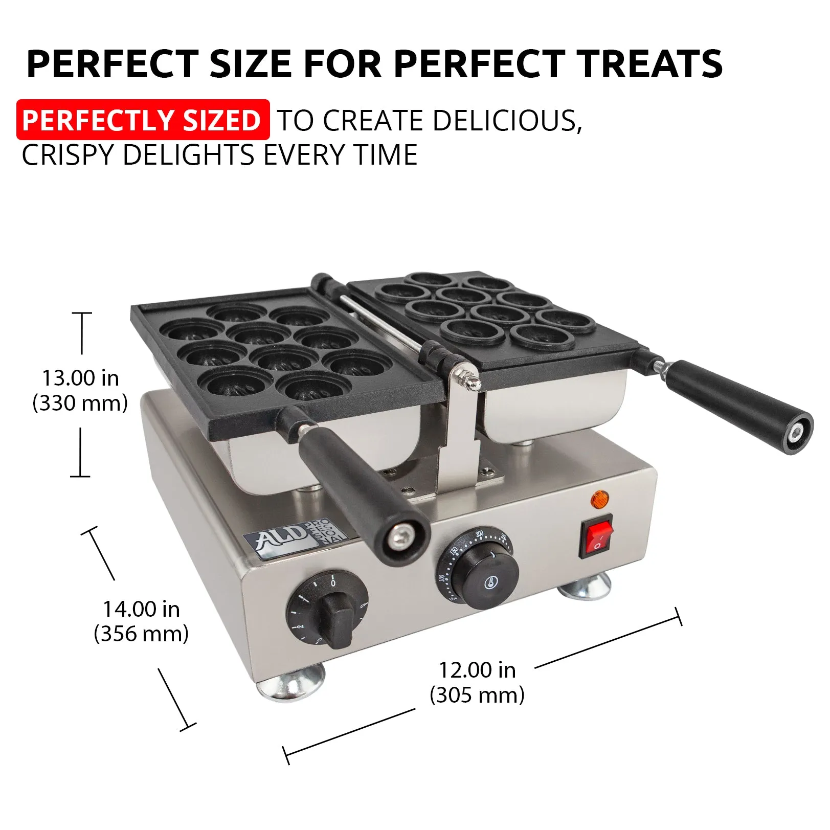 AP-451 Walnut Crisp Maker | Walnut Sweet Cake | 10 Pcs | Nonstick