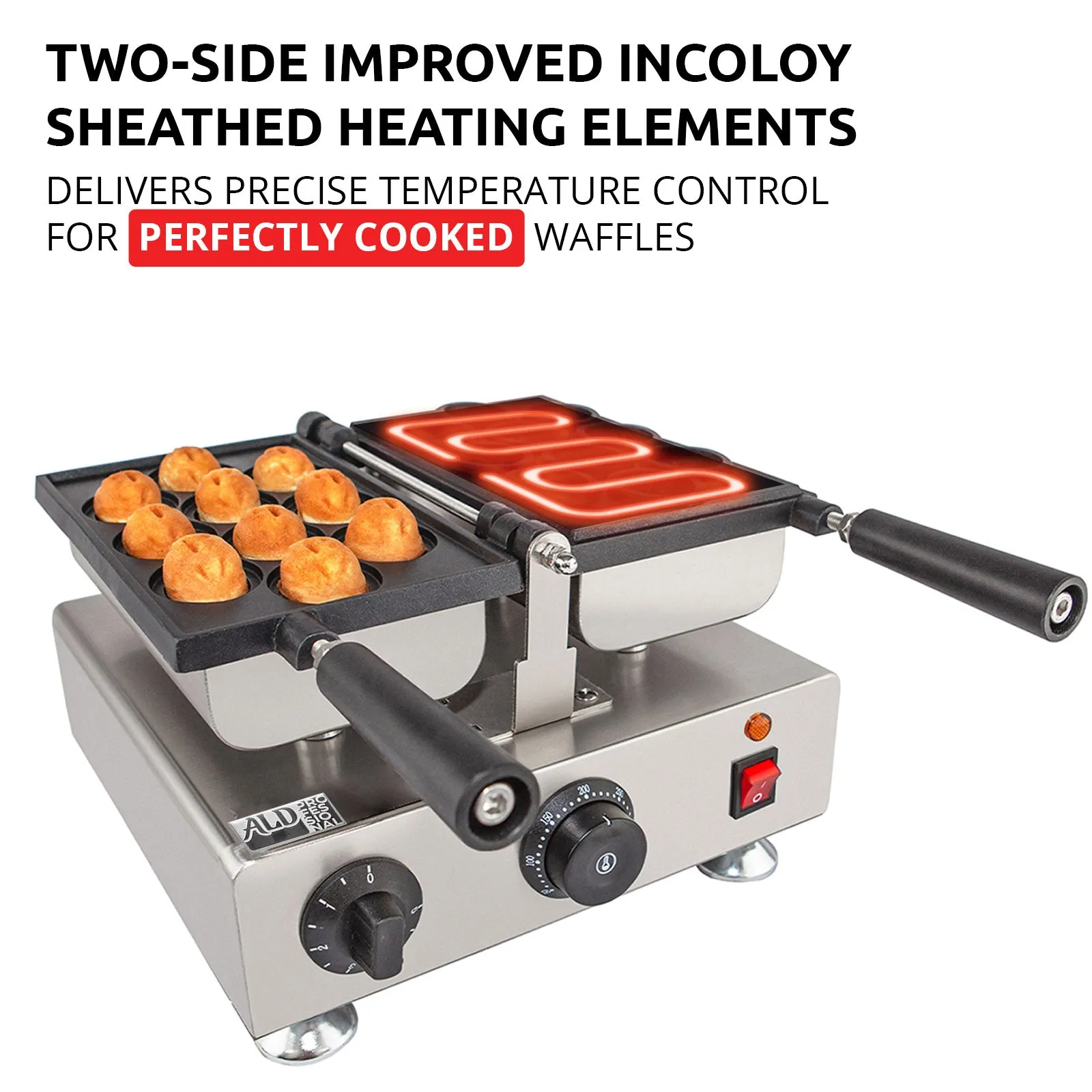 AP-451 Walnut Crisp Maker | Walnut Sweet Cake | 10 Pcs | Nonstick