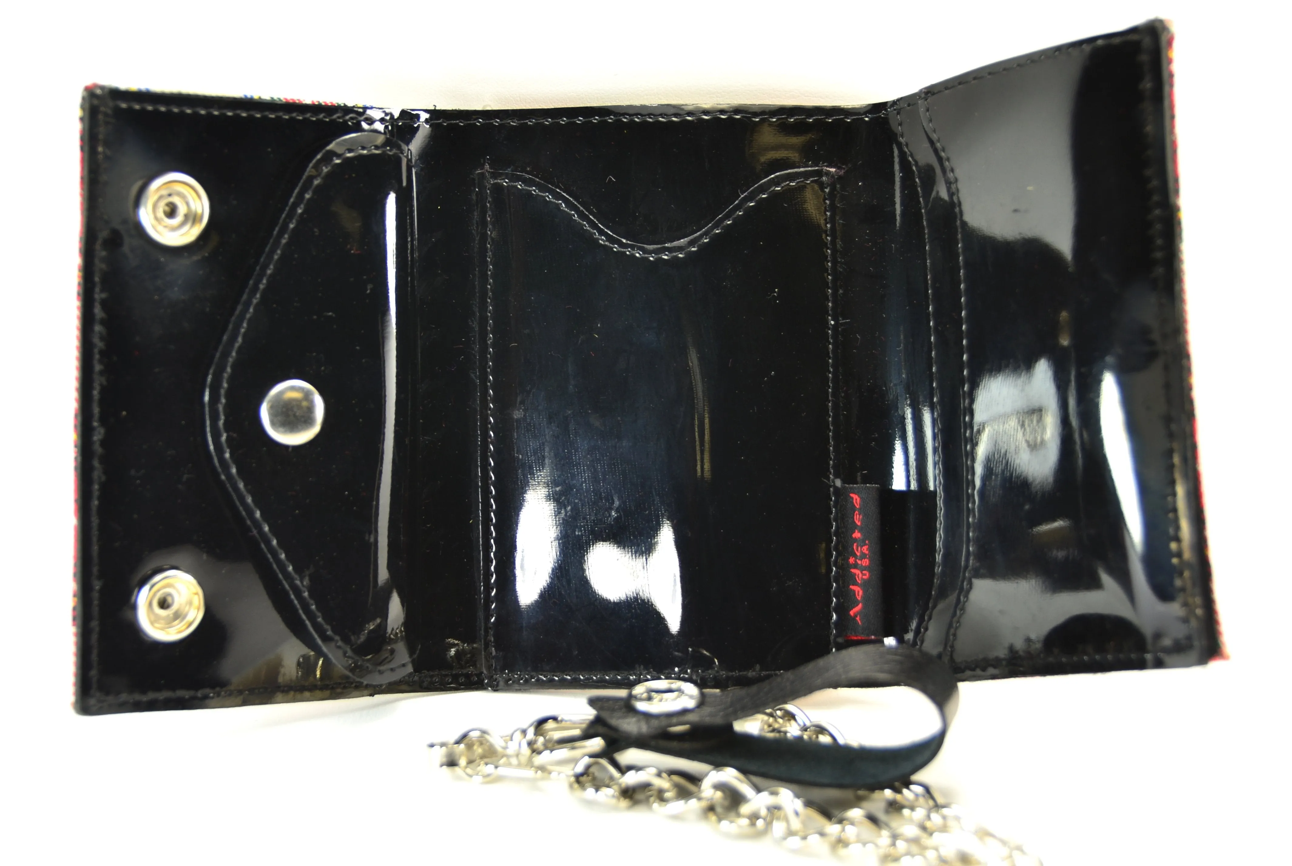 AssortedPlaid Trifold Wallet