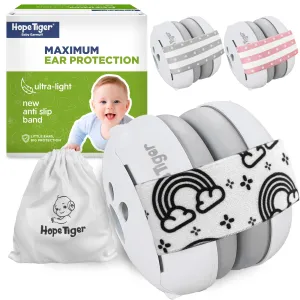 Baby Ear Muff - Noise Canceling Headphone for Infant Hearing Protection Black