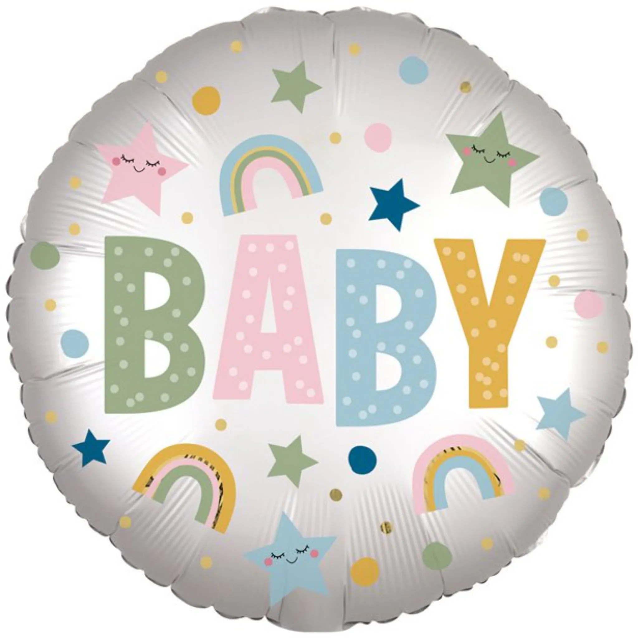 Baby Stars 18" Foil Balloon