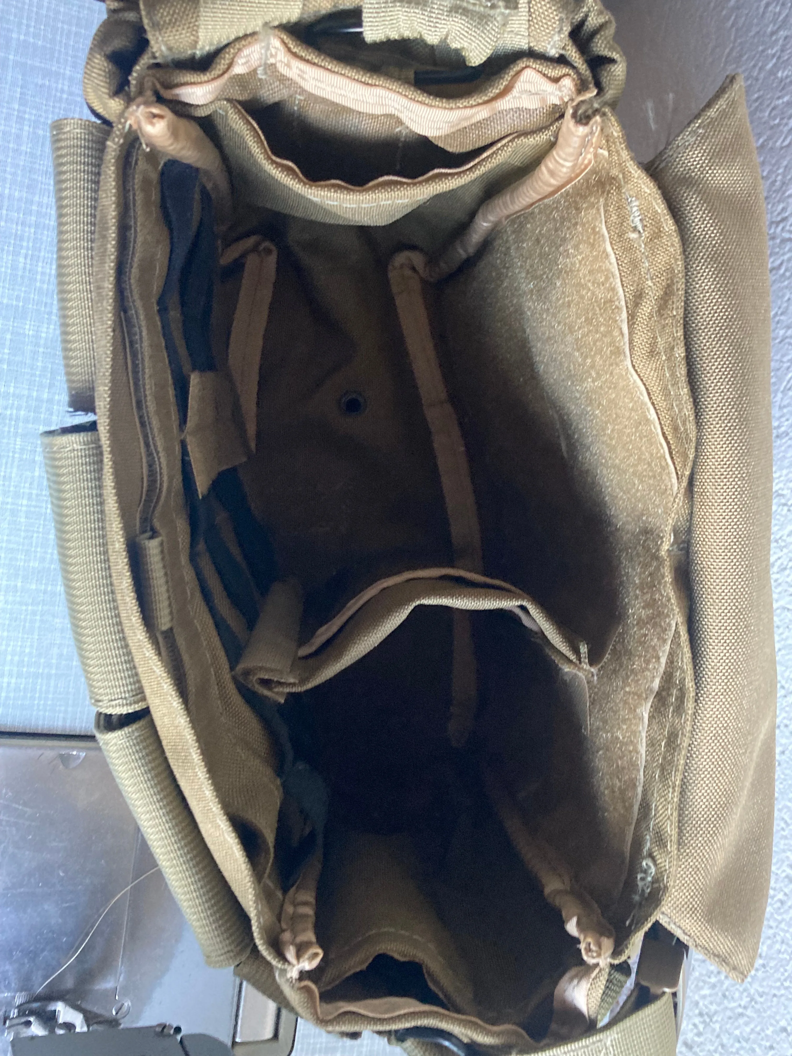 Bag, Range Bag /Run Bag Multi-Pouch bag Tan