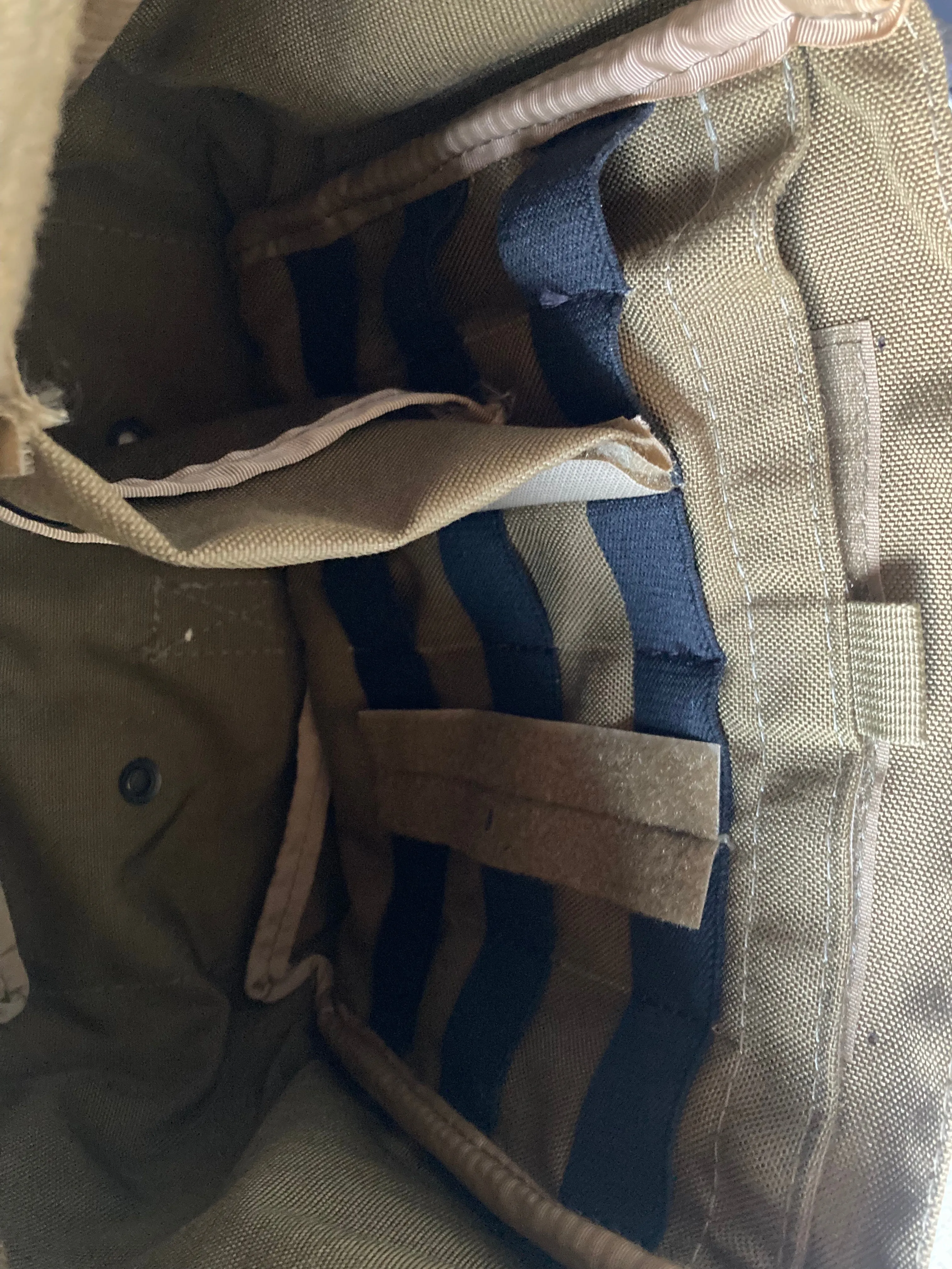 Bag, Range Bag /Run Bag Multi-Pouch bag Tan