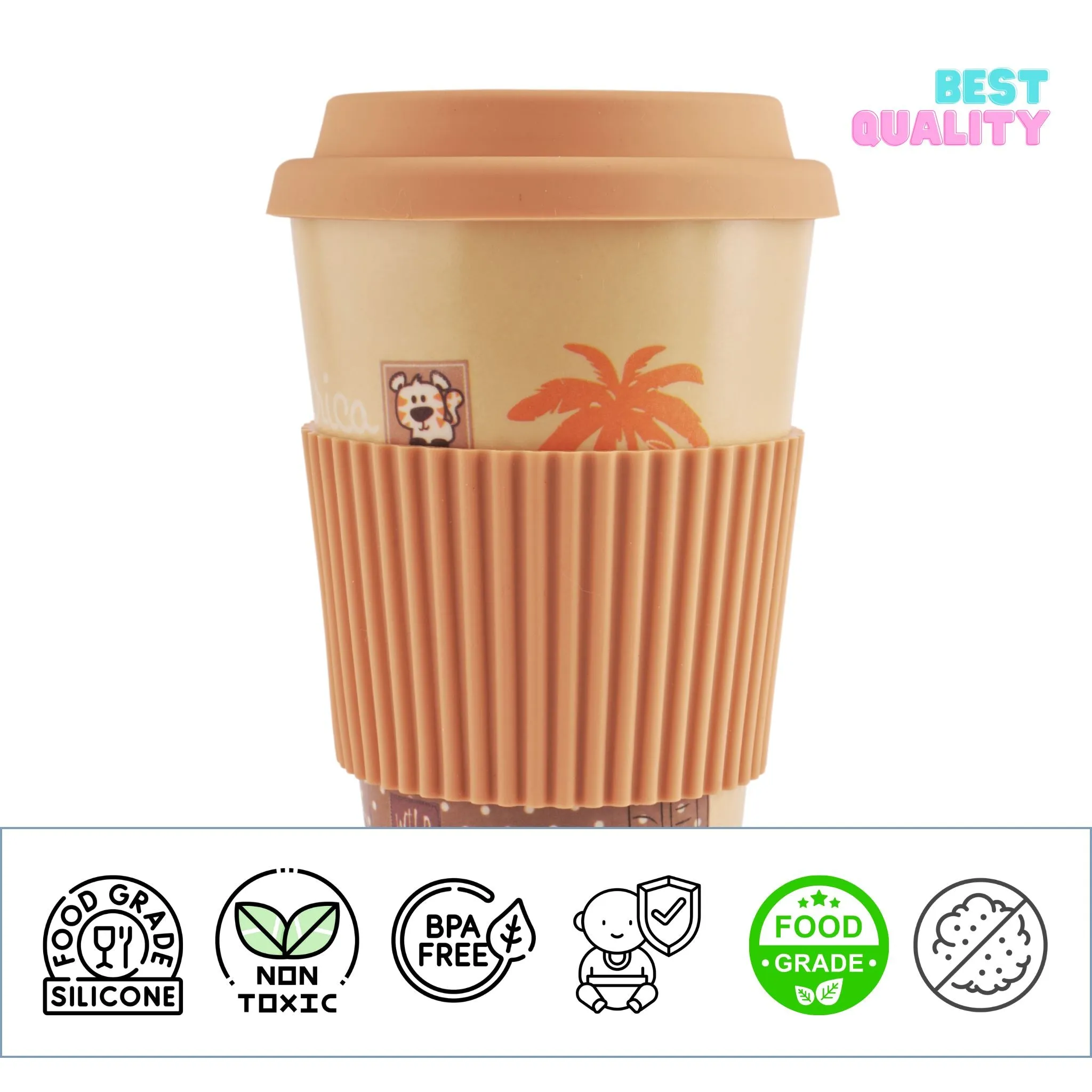 Bamboo Fiber Travel Sipper