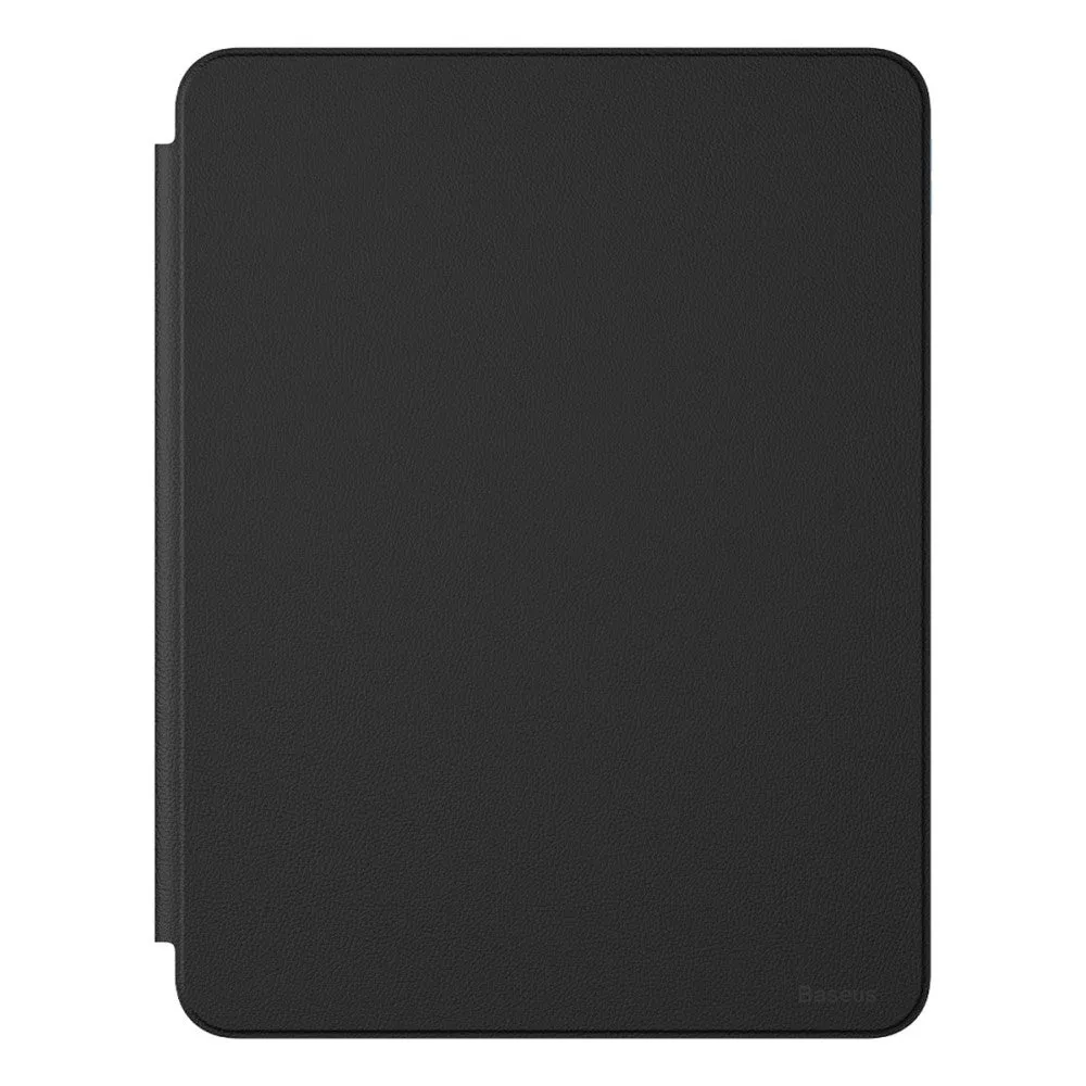 Baseus - iPad Pro 11" (2022/2021/2020/2018) Magnetic Cover with Leather Case Smart Cover Flip Case   Apple Pencil Holder - Black