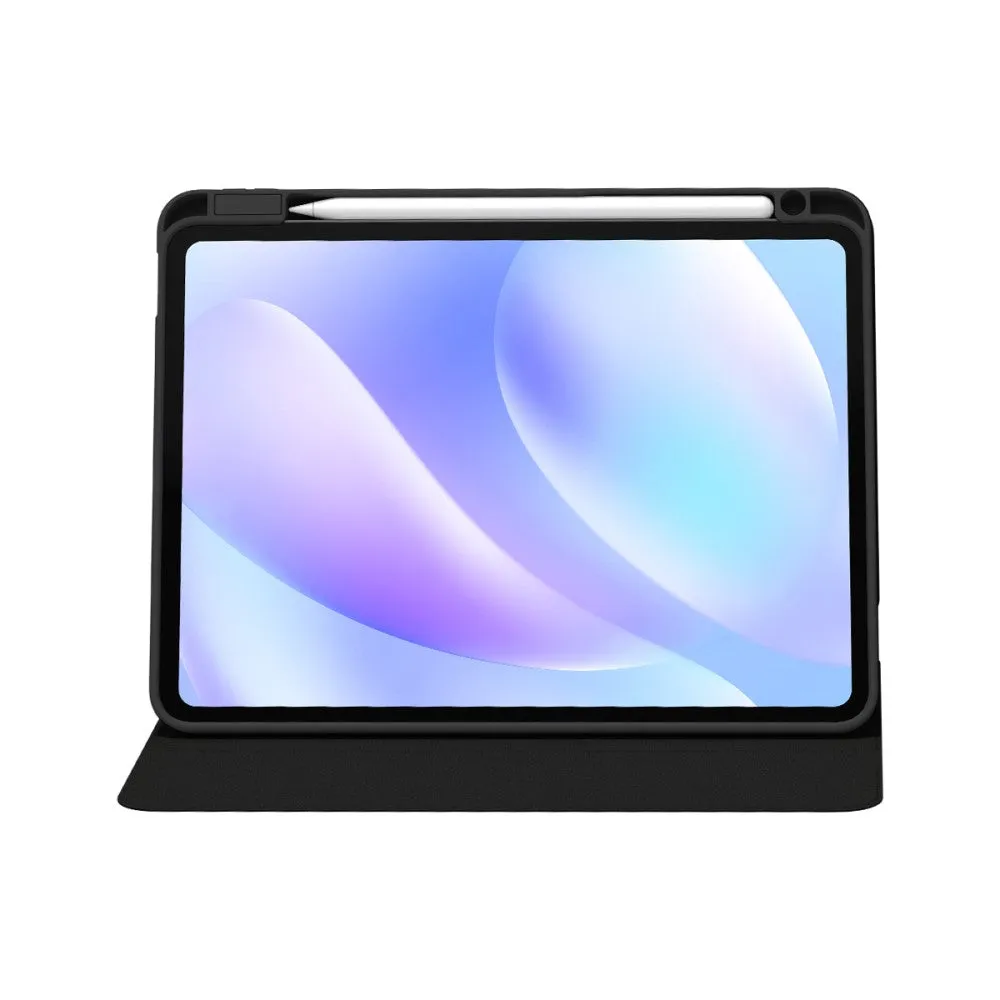 Baseus - iPad Pro 11" (2022/2021/2020/2018) Magnetic Cover with Leather Case Smart Cover Flip Case   Apple Pencil Holder - Black
