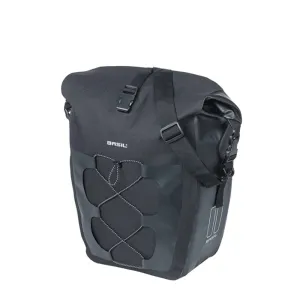 Basil Navigator Pannier Bag Single 32L Black