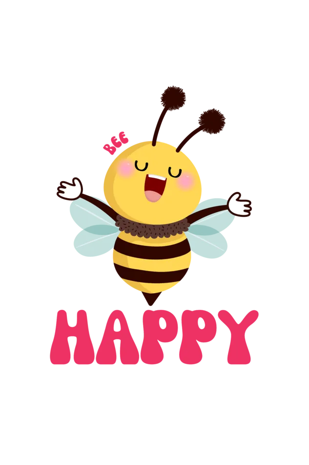 Bee Happy Tote Bag