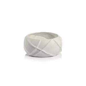 Bessie Ridged Ceramic Bowl