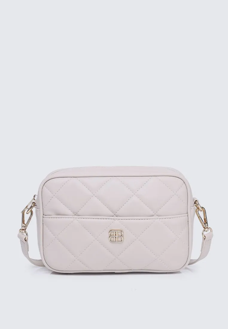 Bianca Shoulder Bag In Almond