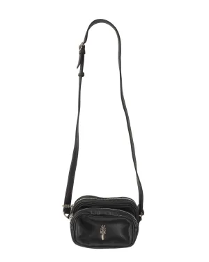 Black Leather Camera Bag