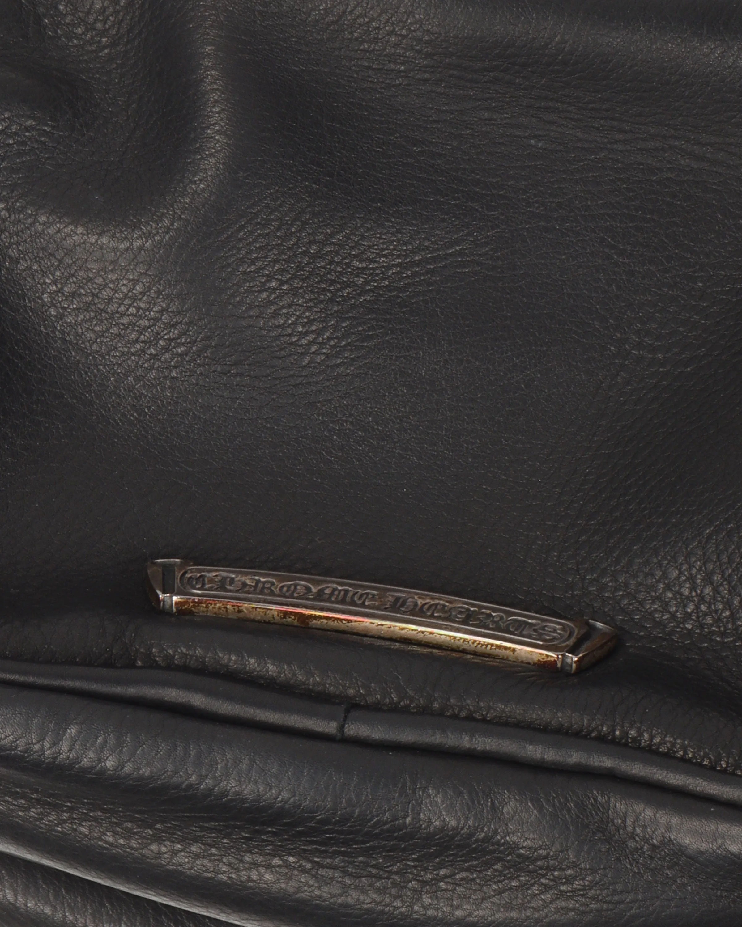 Black Leather Camera Bag