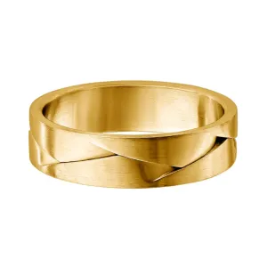 Braided Gold Band by Furrer Jacot