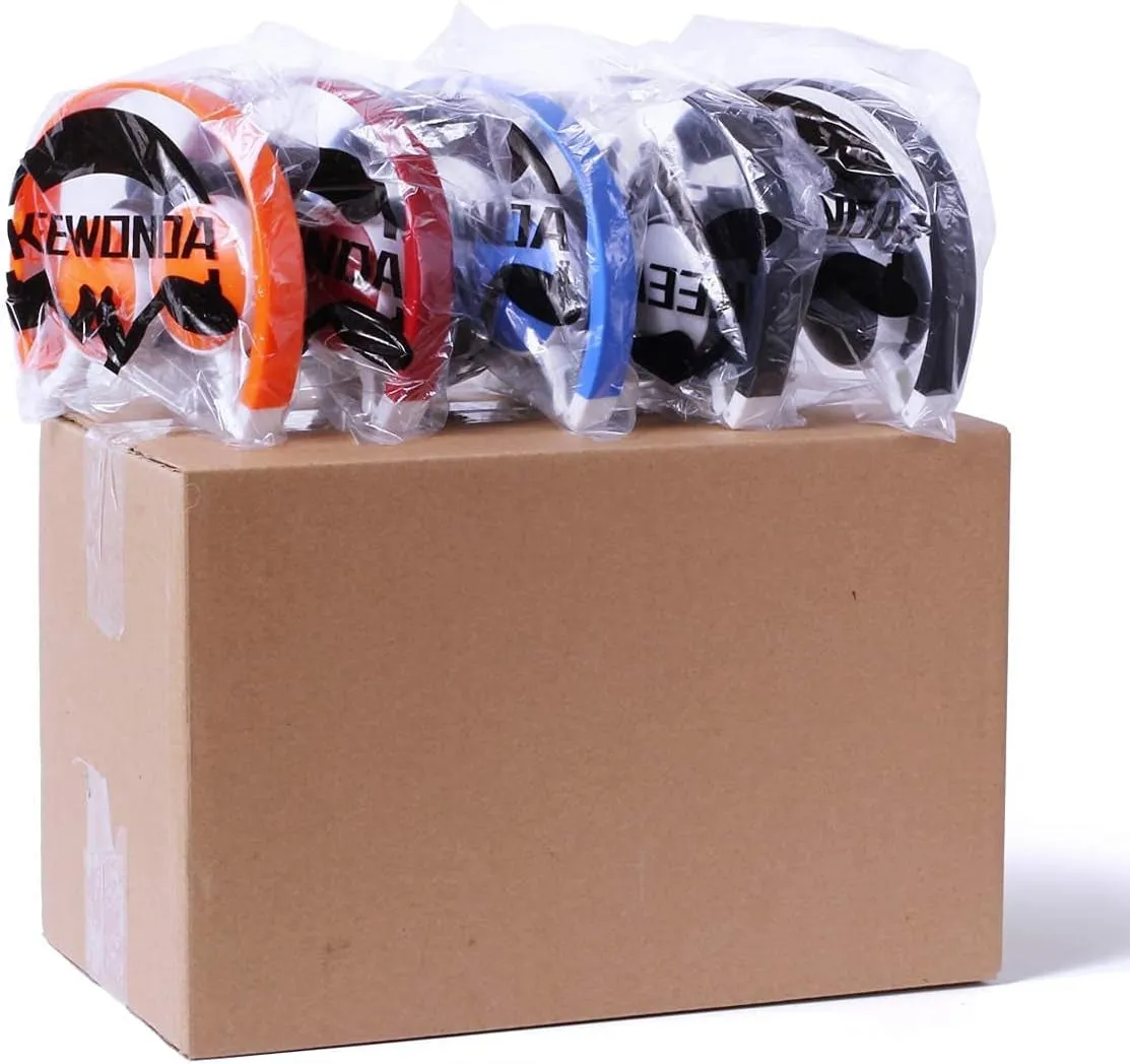 Bulk Headphones Wired for Classroom, Wholesale 5 Pack School Headphones KW-X05M Multi Colored Foldable Computers Headphones for Kids Students Children Teen Adults