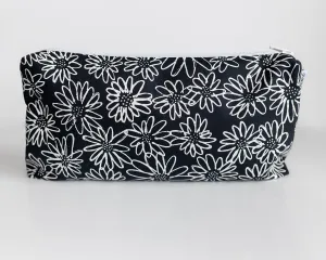 Carry All Purse - White Daisy
