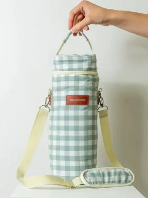 Caspian Wine Cooler | Sage Gingham