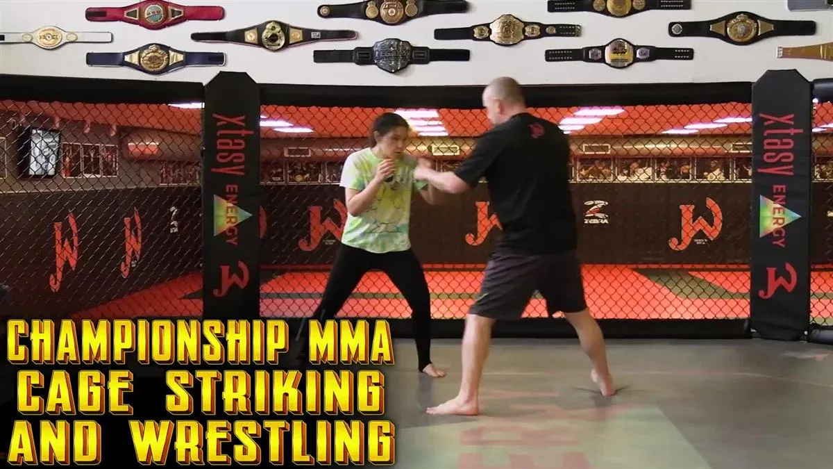 Championship MMA Cage Striking and Wrestling by Greg Jackson