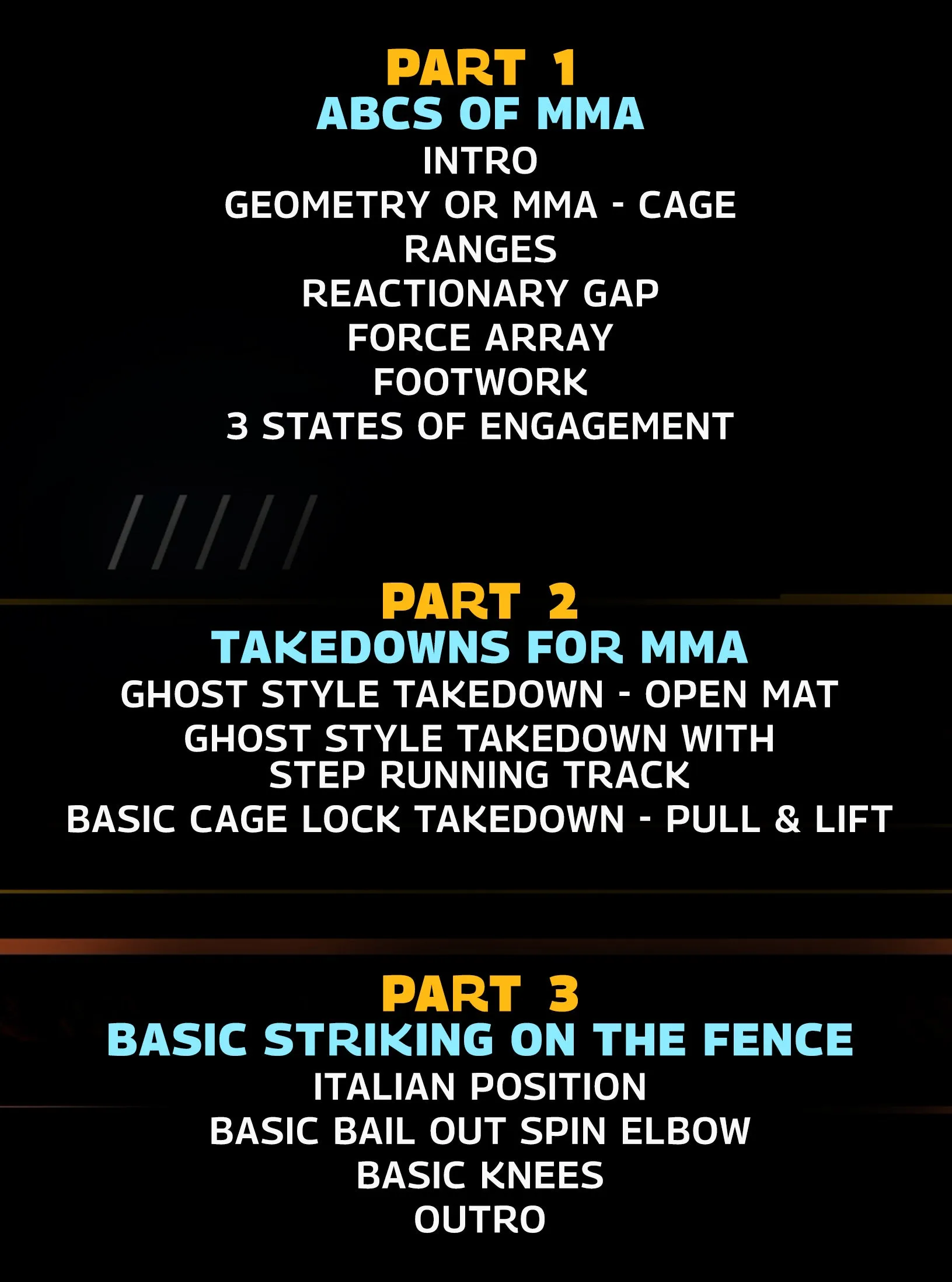 Championship MMA Cage Striking and Wrestling by Greg Jackson