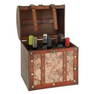 Chateau: 6 Bottle Old World Wine Box