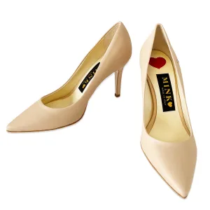 Cheetah Nude Faux Leather