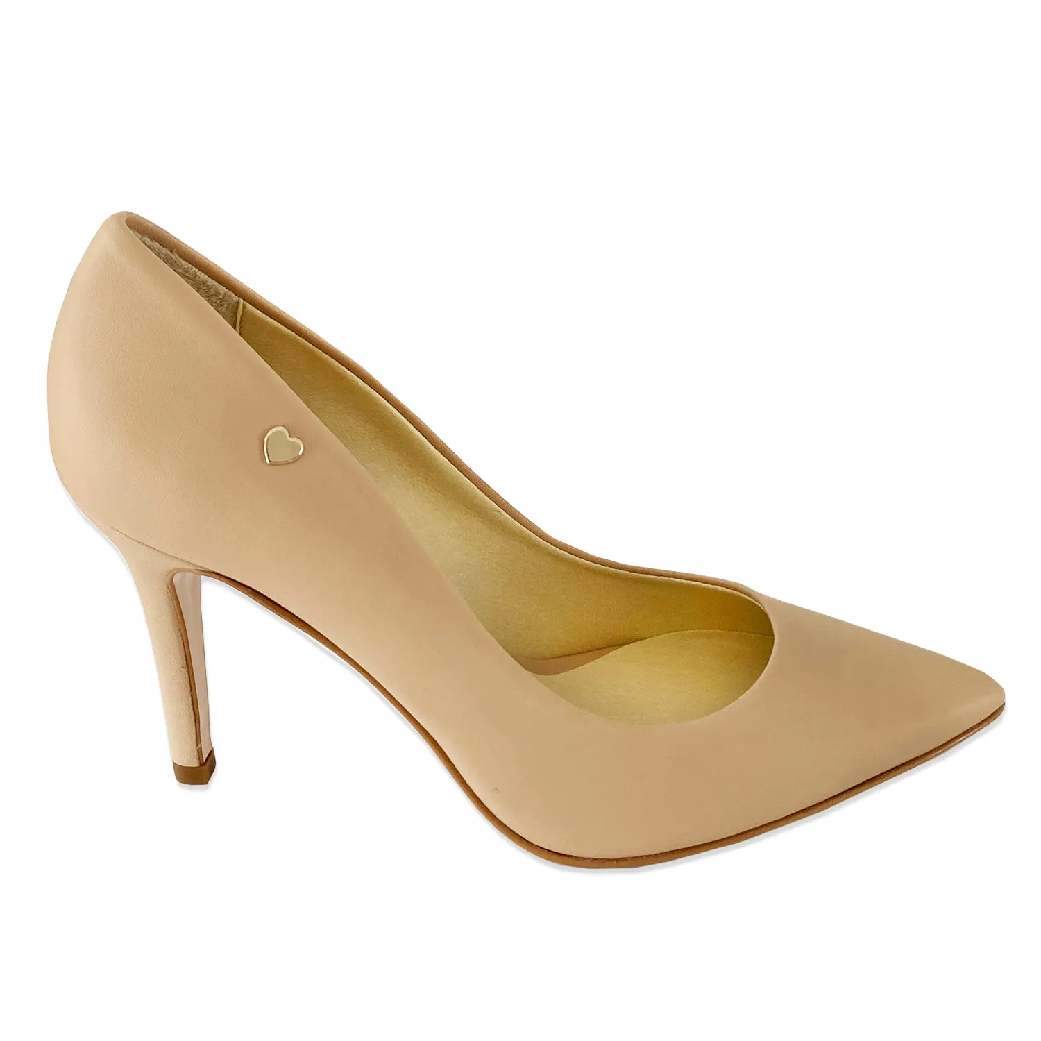 Cheetah Nude Faux Leather