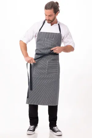 Chef Works Portland Chefs Bib Apron- Indigo Blue