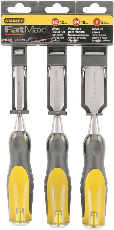 Chisel Wood Fat Max Set 3pc