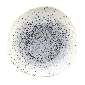 Churchill Studio Prints Mineral Blue Centre Organic Round Plates 210mm (Pack of 12) - FC127