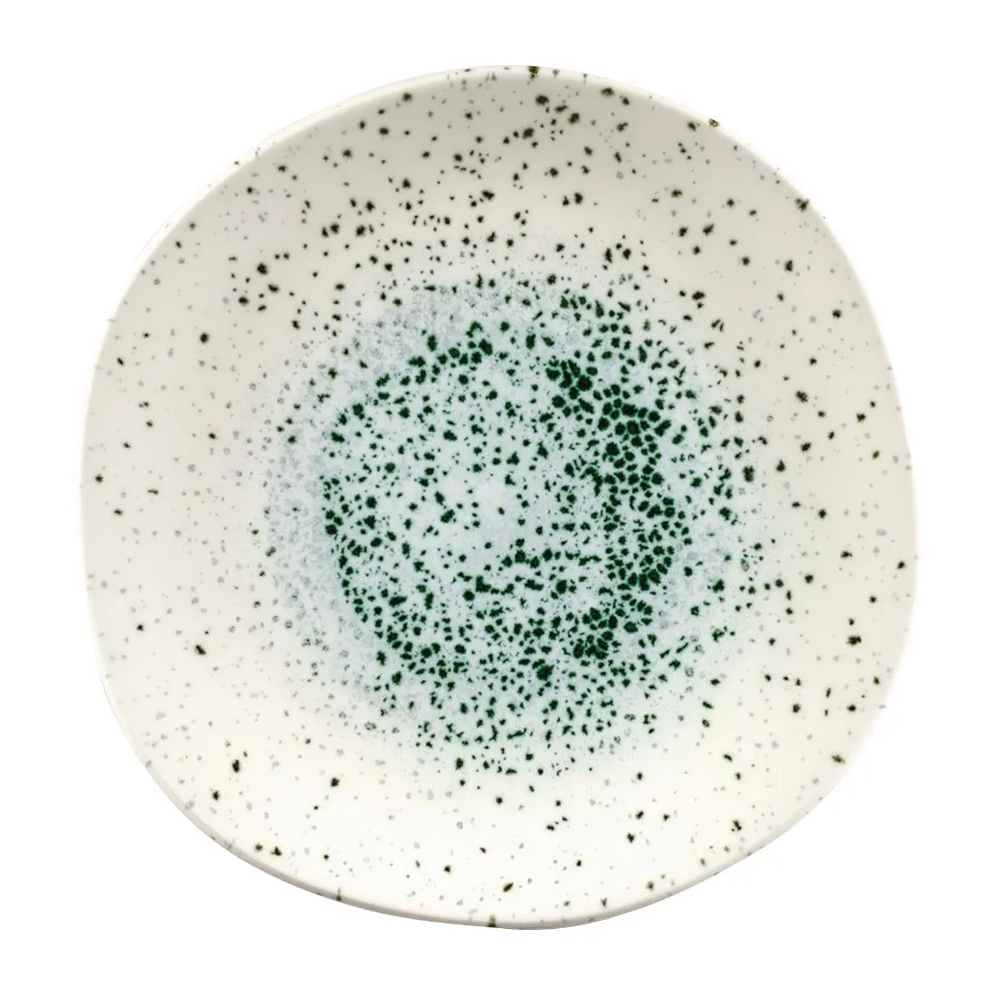 Churchill Studio Prints Mineral Green Centre Organic Round Plates 264mm (Pack of 12) - FC121