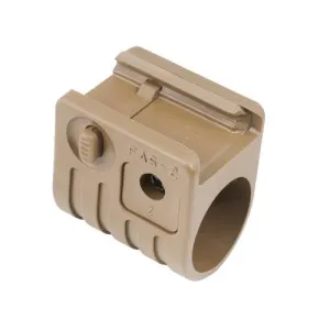 Classic Light Mount, QD, 1" Diameter - Scorched Dark Earth