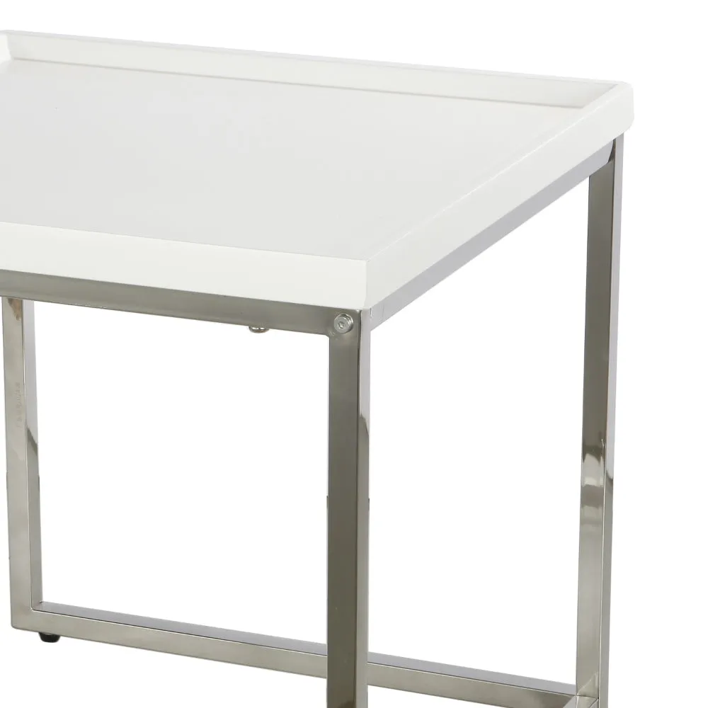 Compactly Striking Nesting Table By Casagear Home