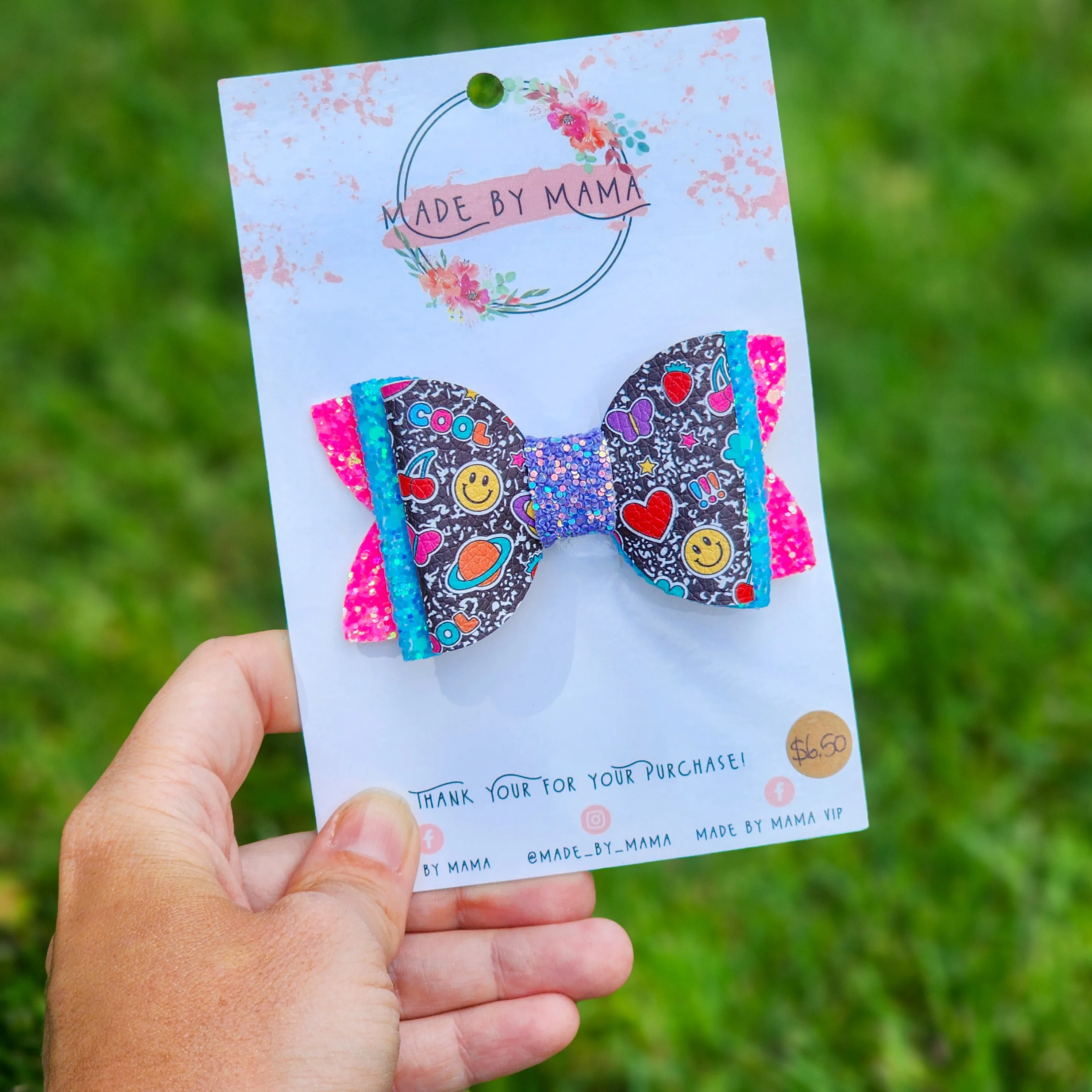 Composition Notebook Bow