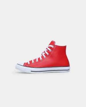 Converse Chuck Taylor All Star Faux Leather High Top Red/White/Black
